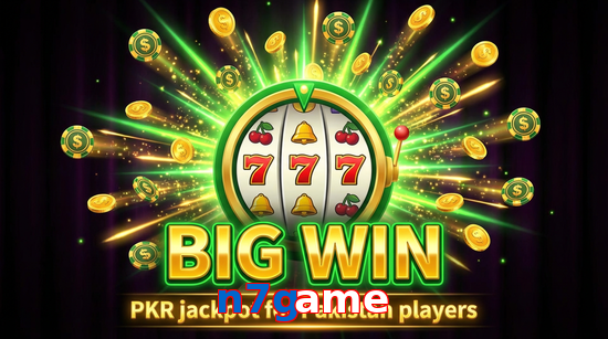 Big win animation on N7game slot game